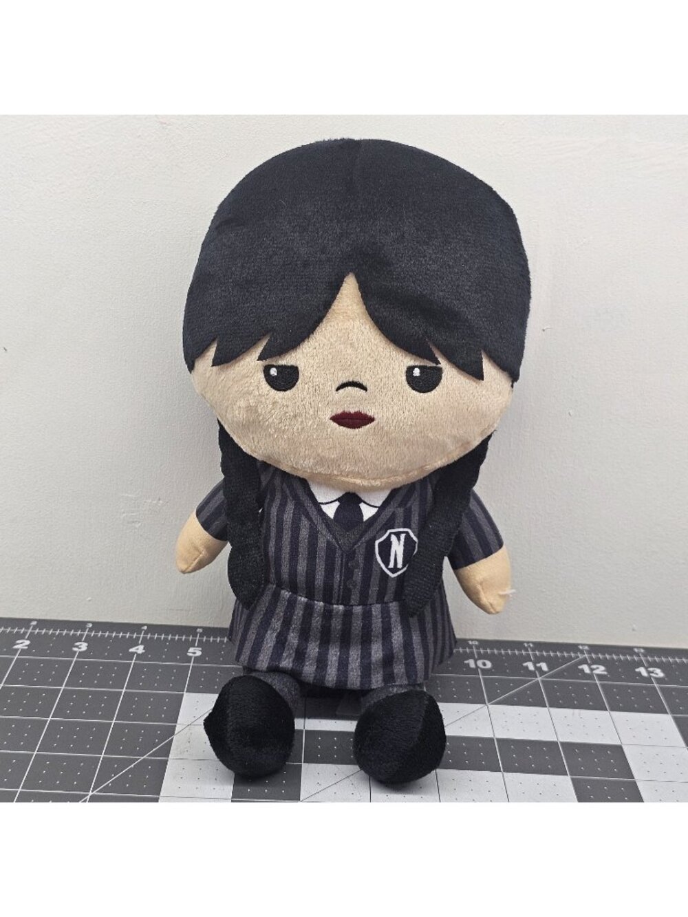 Wednesday Addams Plush Toy Doll Stuffed Animal Netflix Addams Family 10"